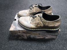 A pair of boxed Dr Martens Tate shoes size 7