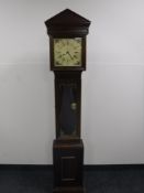 A granddaughter clock with Quartz movement