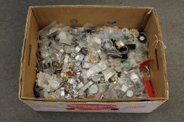 A large quantity of watches and watch parts