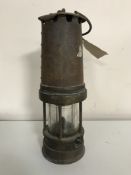 A miner's lamp