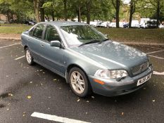 A Volvo S40 S four door saloon motorcar, registration NJ51 JHE, first registered 24.12.