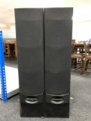 A pair of Wharfedale floor standing speakers
