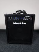 A pair of Harkte 90 Watt bass amplifiers