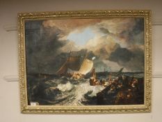 An Artagraph edition: Boats in stormy seas