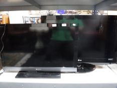 A Sony 32" LCD TV with remote together with an LG 32" TV with remote (continental wiring)