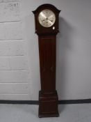 A 20th century mahogany Granddaughter clock