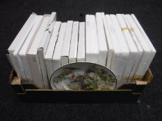 A box of assorted collector's plates - Spode and Edith Holden