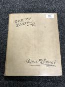 Walt Disney Sketch Book, Snow White and the Seven Dwarfs, publisher William Collins Sons & Co Ltd,