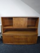 A 1970's teak sideboard