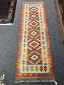 A Choli kilim runner,