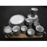 Forty pieces of Denby tea and dinner ware