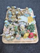 A collection of Cherished Teddies