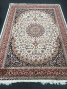A Keshan carpet 280 cm x 200 cm