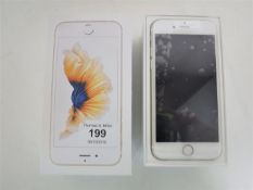 A rose gold Apple Iphone 6s - unlocked to any network, in excellent condition,