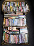 Three boxes of DVD's - stand-up comedy