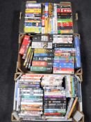 Three boxes of assorted DVD and DVD box sets