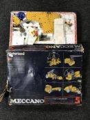 A boxed Mecanco construction set