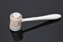 A Japanese ivory gavel,