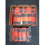 Two boxes of Cambridge Ancient History volumes