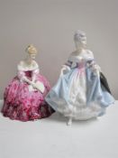 Two Royal Doulton figures,