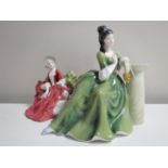 Two Royal Doulton figures,