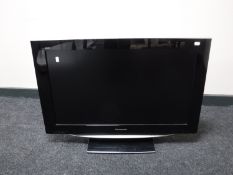 A Panasonic 31" LCD TV with remote