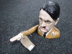 A reproduction cast metal Hitler nutcracker