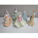 A Coalport figure, Jennifer,