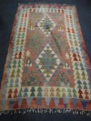 A Turkish Kilim rug,