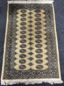 A Bokhara design rug