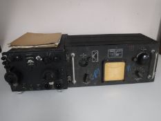 A WWII military radio,