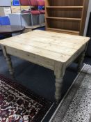 A Victorian farmhouse kitchen table