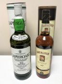 Laphroaig - Single Islay Malt Scotch Whisky, 10 years old, 1l, in presentation tube,