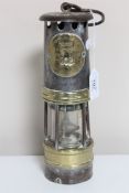 An Ackroyd & Best Ltd miner's lamp