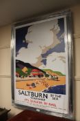 A railway advertising picture,