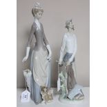 Two Lladro figures;