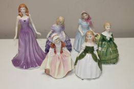 A Royal Doulton Gemstones figure, February Amethyst, with certificate,