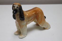 A Beswick china figure - Afghan Hound, height 14 cm, model 2285.
