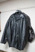 Two gent's leather jackets