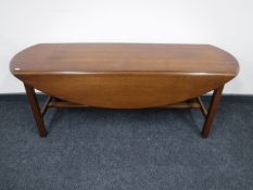 A mahogany long low table