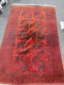 A Bokhara rug