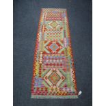 A vegetable dyed Choli Kilim runner 237 cm x 76 cm