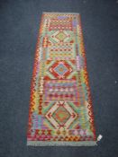 A vegetable dyed Choli Kilim runner 237 cm x 76 cm