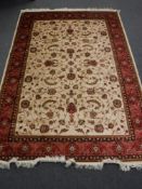 A Keshan carpet 2.30 m x 1.