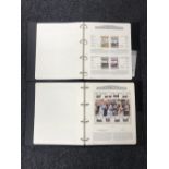 Two albums of stamps and first day covers - Railway Heritage.