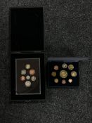 A cased presentation set of nine coins - Scottish Ryals,