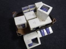 A box of boxed Ringtons Chintz china