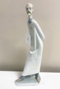 A Lladro figurine : Doctor, model 4602, height 34 cm, boxed.