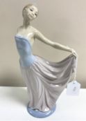 A Lladro figurine : The Dancer, model 5050, height 29 cm, boxed.