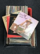 Two boxes of LP records - classical, Frank Sinatra,